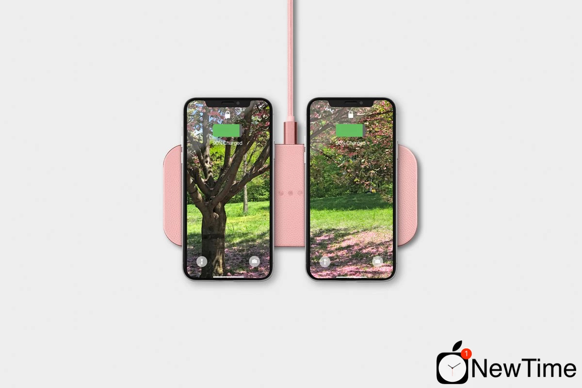 Беспроводное зарядное устройство Courant Catch 2 Multi Fast Wireless Charger Dusty Rose (CR-C2-RS-RS)